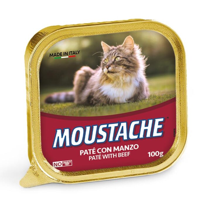 Moustache 100g Kedi Maması Dana