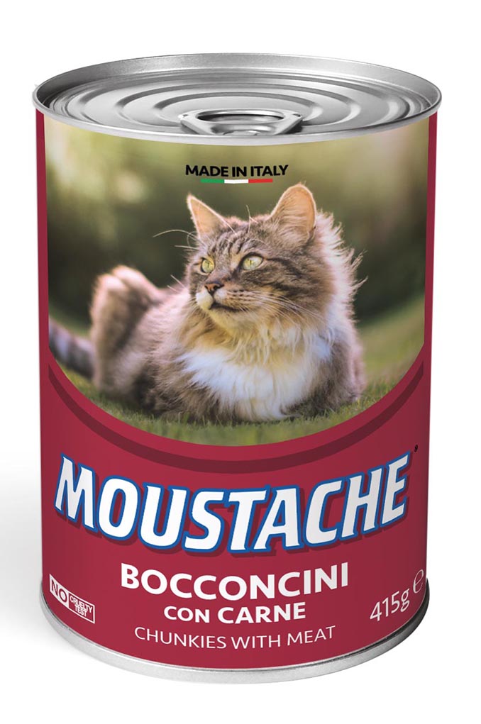 Moustache 415g Kedi Maması Dana